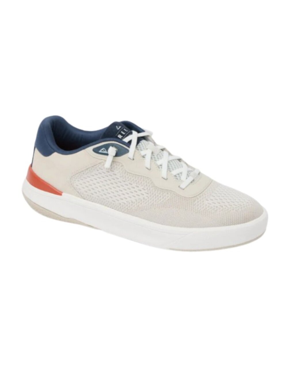 Reef Men's Shoreline Del Mar Breathable Knit Sneakers - Tan/White/Navy - Picture 2 of 8